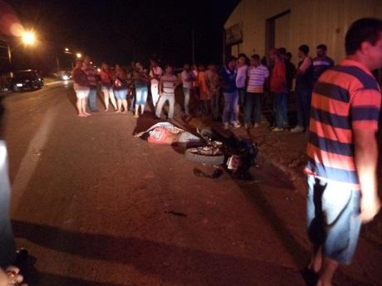 Motociclista morre ao colidir de frente com F-4000 em Mirassol D`Oeste